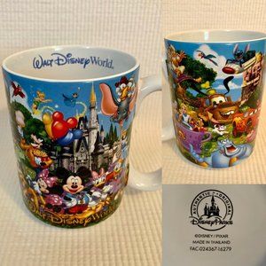 Pixar Disney Parks Walt Disney World Storybook GRANDPA Coffee Mickey Lilo Stitch